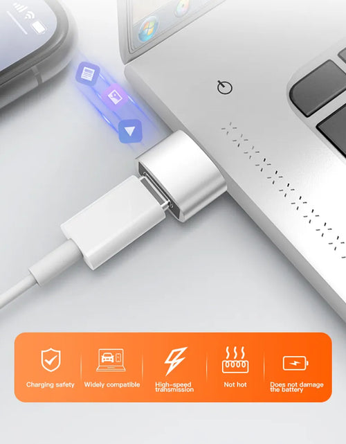 Load image into Gallery viewer, 2Pcs USB To Type C OTG Adapter USB USB-C Male To Micro USB Type-c Female Converter For Macbook Samsung S20 USBC OTG Connector
